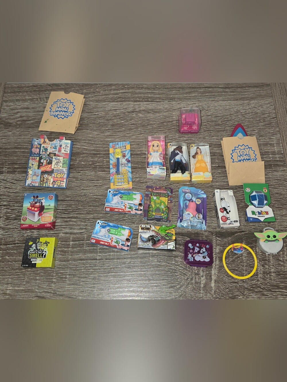 Lot of 16 Mini Brands Toys Great For Barbie Dolls Shimmer Shine Disney PLEASE RE